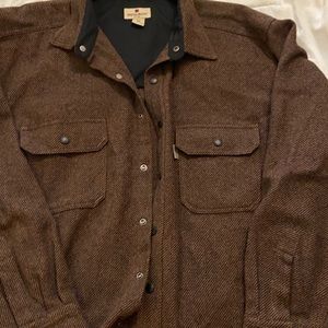 Men’s Woolrich Wool Shirt Jacket